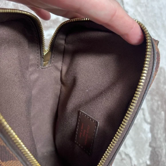 Louis Vuitton Geronimos Belt Bag & Fanny Pack Brown Canvas Damier
